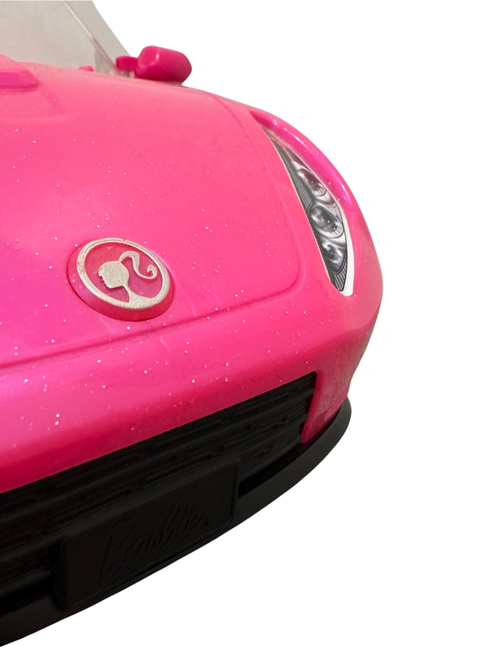 Mattel Barbie Pink and Black Glam Convertible Car 2016 & NIB Blonde Barbie Doll - Picture 4 of 9